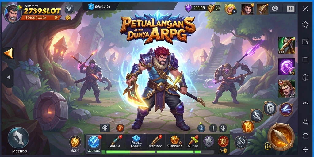 Tampilan seru gameplay ARPG dalam 2739SLOT