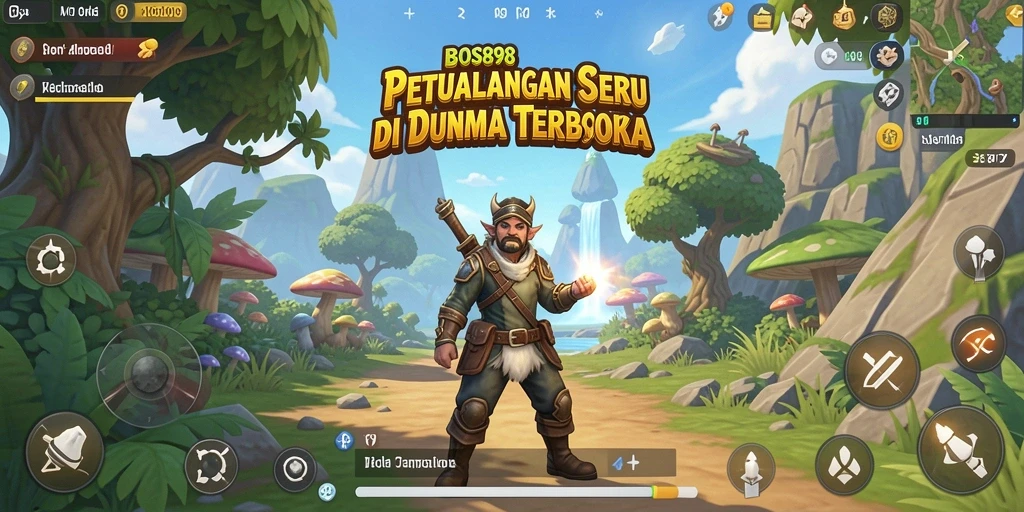 Tampilan screenshot gameplay Open World yang menakjubkan dari BOS898.