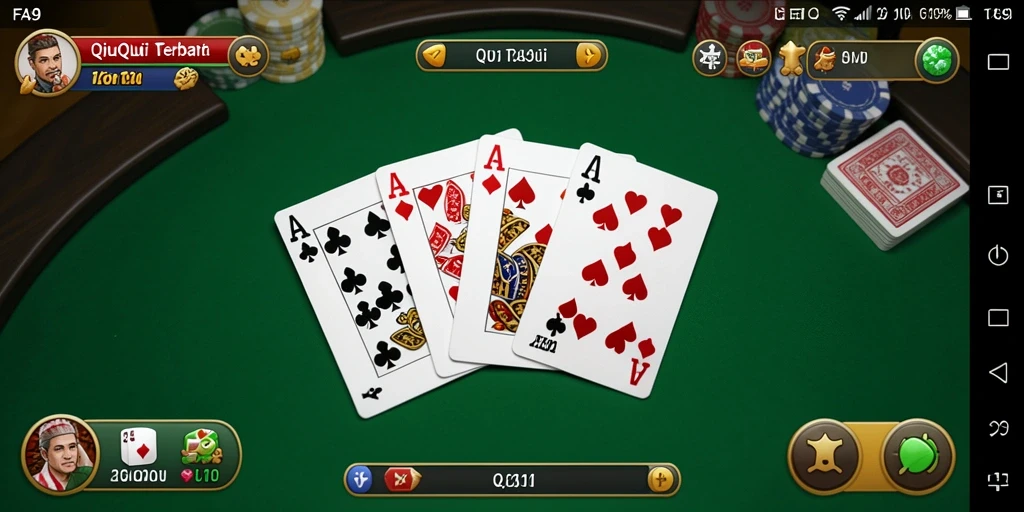Gameplay QiuQiu yang menarik dan interaktif.