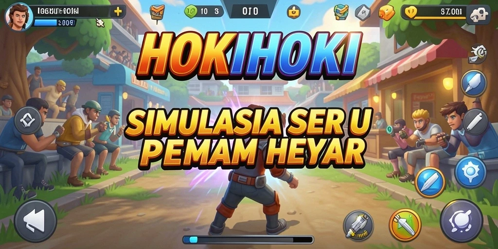 Tampilan gameplay HOKIHOKI yang menarik dan interaktif.