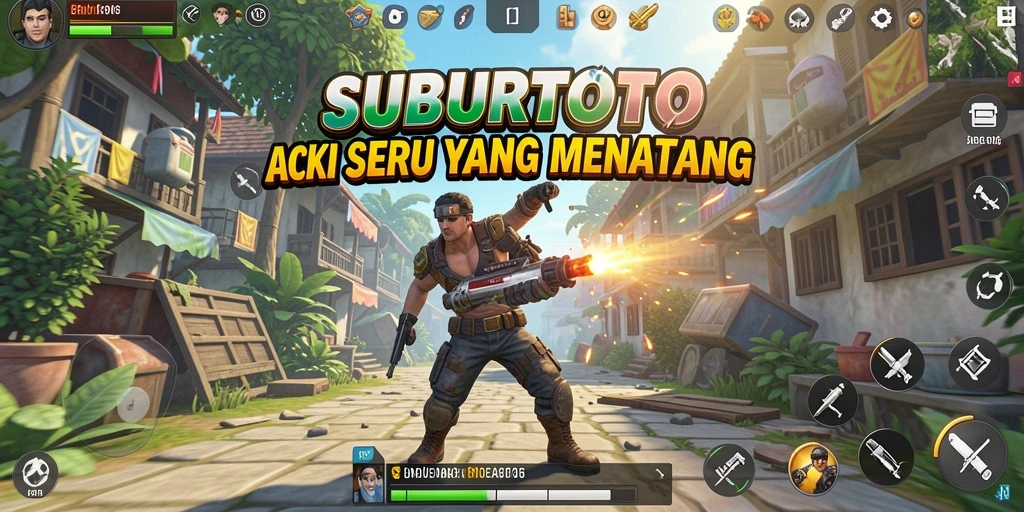 Tampilan grafis menarik dari gameplay SUBURTOTO yang menegangkan.